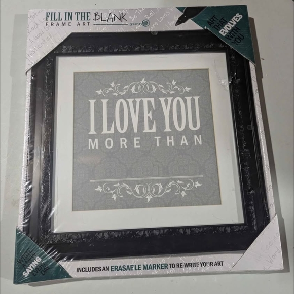 Other - New Fill In The Blank Picture Frame